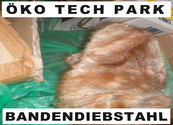 Lagerwarendiebstahl im Öko Tech Park Bielefeld Windel, durch Meyer Stork, Udo Kranzmann und Rainer Koch. 17.07.2003